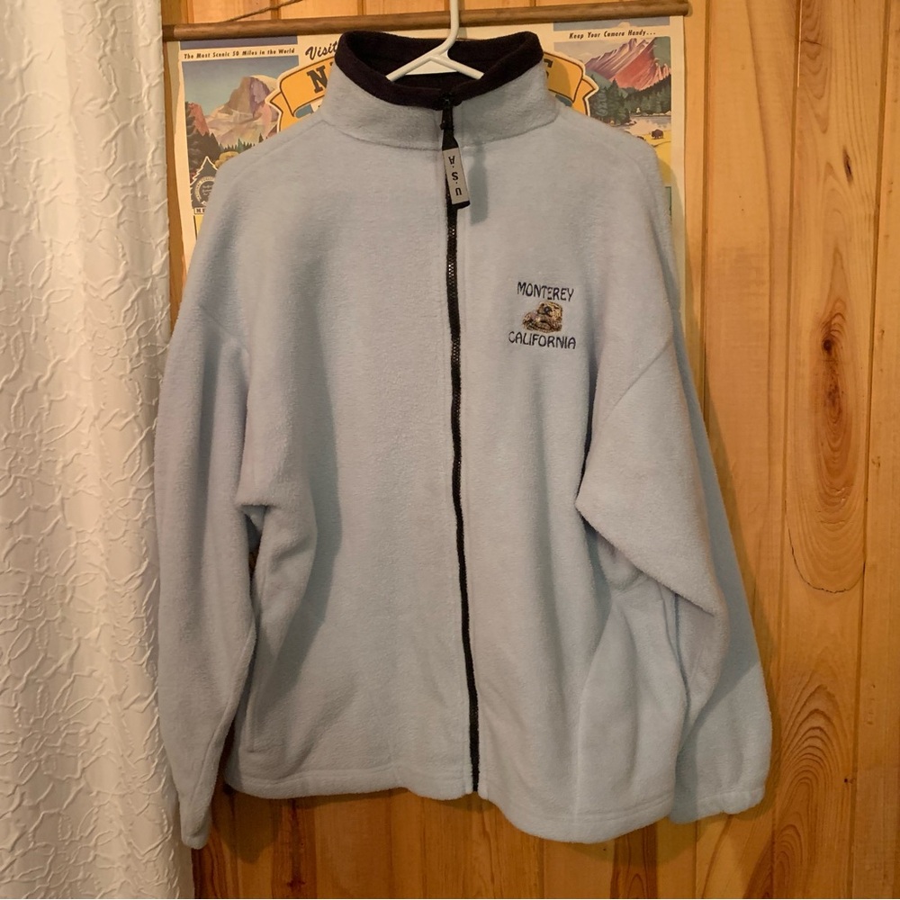 Made in USA Zip-Up Fleece